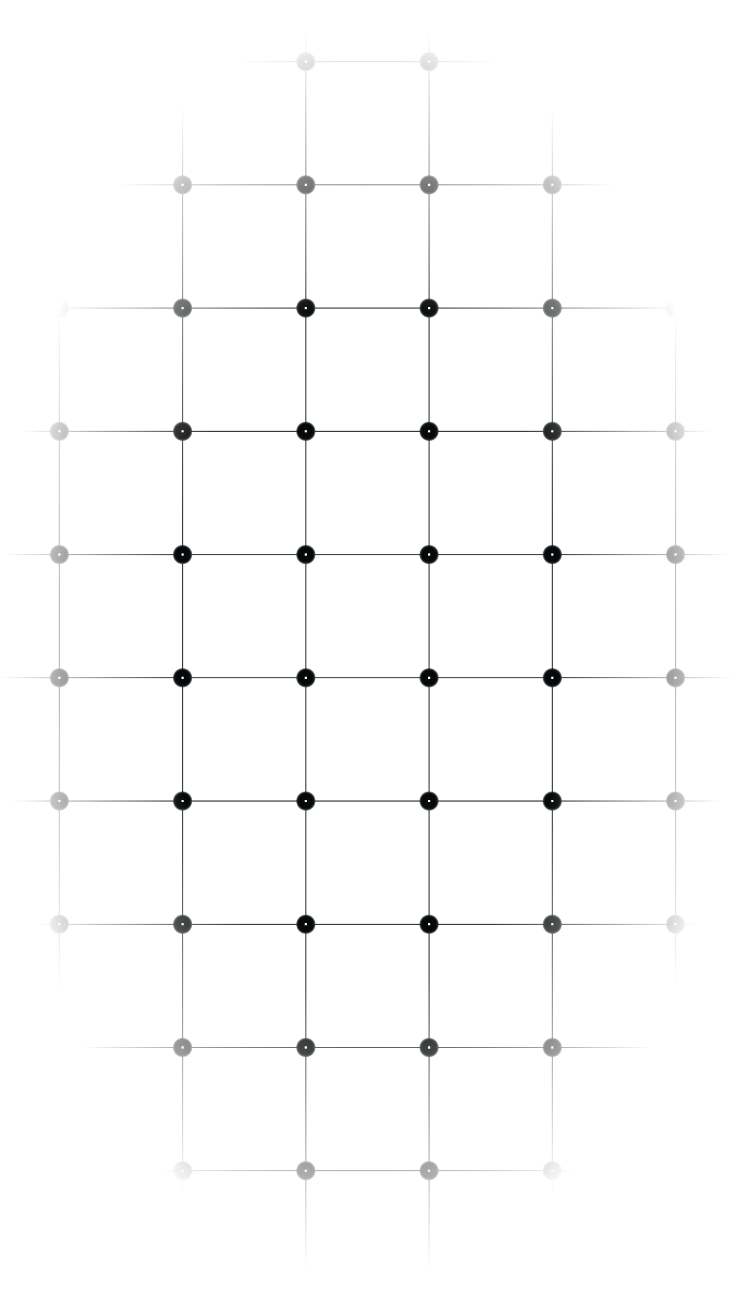 A transparent sphere with a black grid pattern overlaying it.